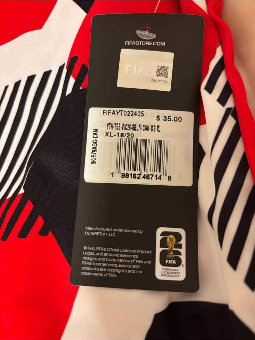 FIFA 2026 Team Canada shirt - Picture 2 of 3
